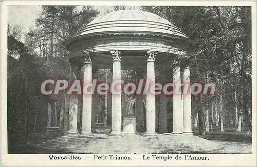 Cartes postales Versailles Petit Trianon le Temple de l'Amour