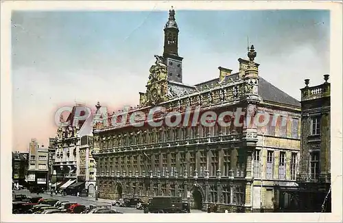 Cartes postales Valencienne Place d'Armes Hotel de Ville