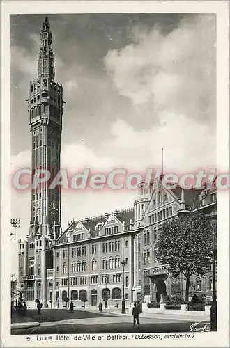 Cartes postales Lille Hotel de Ville et Belfroi