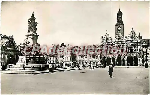 Cartes postales Saint Quentin Place de l'Hotel de Ville