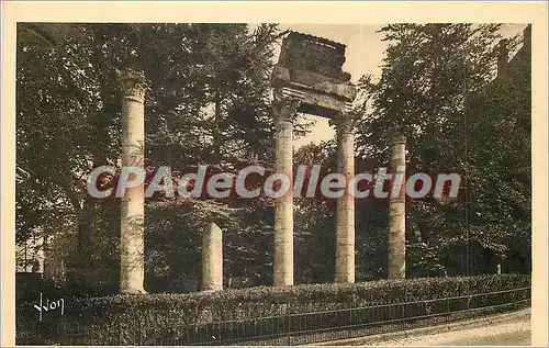 Cartes postales Besancon (Doubs) Square Castan ruines du theatre romain