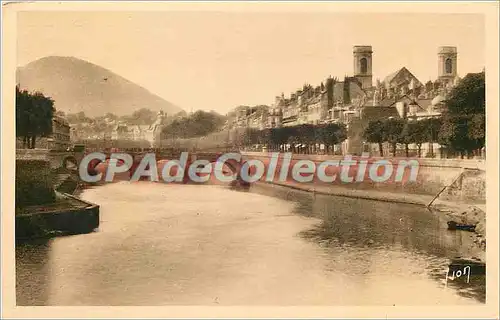 Ansichtskarte AK Besancon (Doubs) Le Doubs au pont de Battant