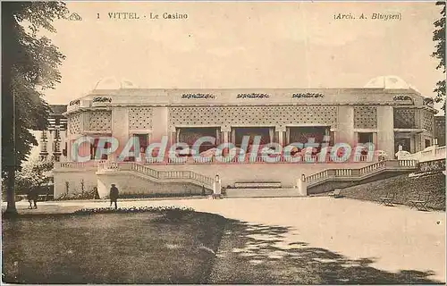 Cartes postales Vittel Le Casino