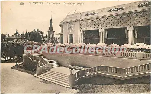 Cartes postales Vittel Le Casino