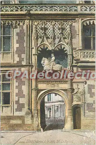 Cartes postales Blois Chateau Louis II Le Partoie