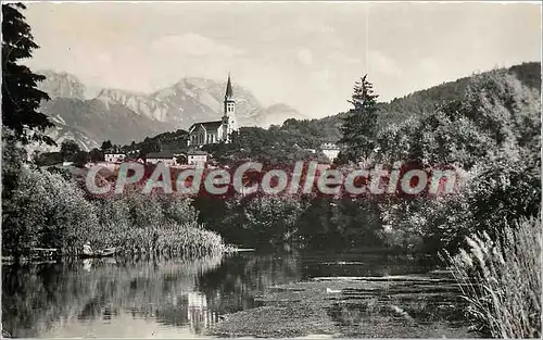 Cartes postales Annecy Le Canal du Thiou Monastere de la Visitation et Tournette