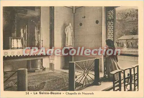 Cartes postales Sainte Baume Chapelle de Nazareth