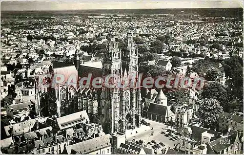 Cartes postales Tours (I et L) La Cathedrale St Gatien