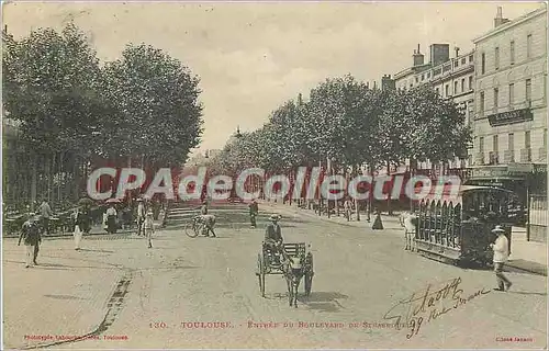 Cartes postales Toulouse Entree du Boulevard du Strasbourg