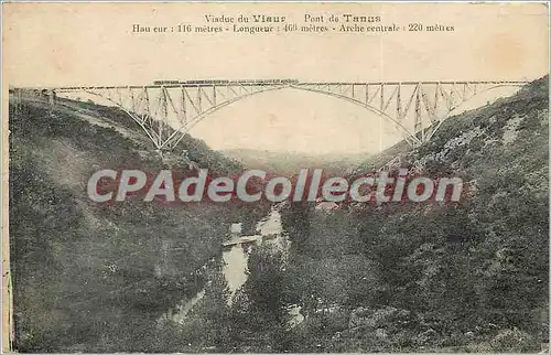 Cartes postales Viaduc du Viaur Pont de Tanus