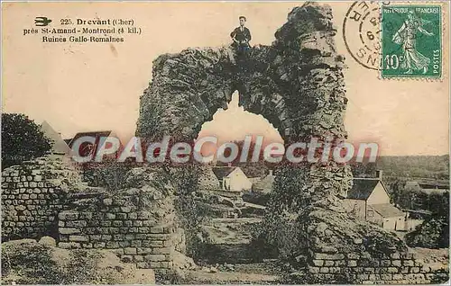Ansichtskarte AK Drevant (Cher) pres St Amand Montrond Ruines Gallo Romaines