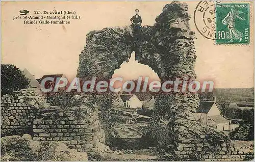 Cartes postales Drevant (Cher) pres St Amand Montrond Ruines Gallo Romaines