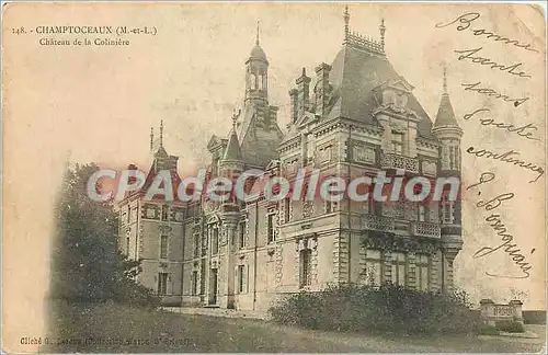 Cartes postales Champtoceaux (M et L) Chateau de la Coliniere