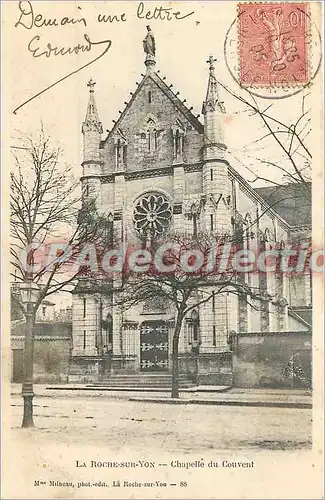 Cartes postales La Roche sur Yon Chapelle du Couvent