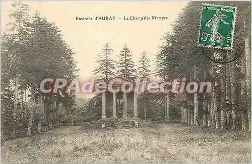 Cartes postales Env d'Auray Le champ des Martyrs