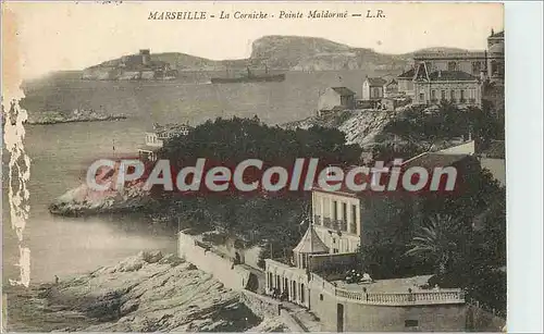 Cartes postales Marseille La Corniche Pointe Maldorme