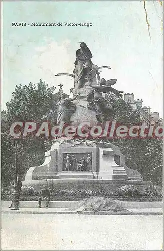 Cartes postales Paris Monument de Victor Hugo