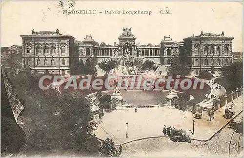 Cartes postales Marseille Palais Longchamp