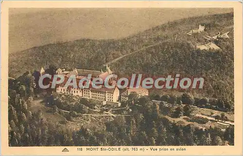 Cartes postales Mont Ste Odile (alt 763 m) Vue prise en avion