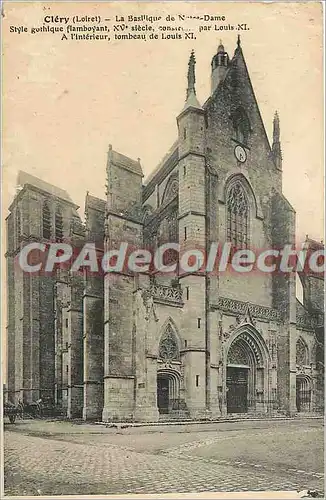 Ansichtskarte AK Clery (Loiret) la Basilique de N D