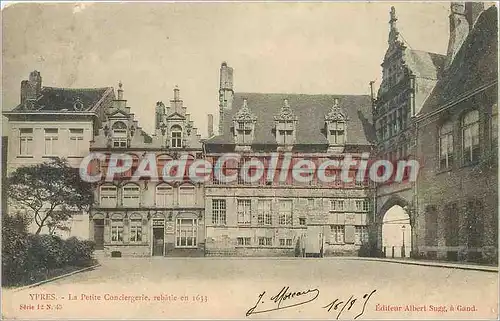 Cartes postales Ypres la Petite Conciergerie