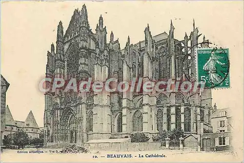 Cartes postales Beauvais la Cathedrale