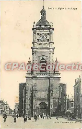 Cartes postales Lens Eglise Leger