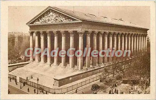 Cartes postales Les Petits Tableaux de Paris La Madeleine construite sous la forme d'un temple grec