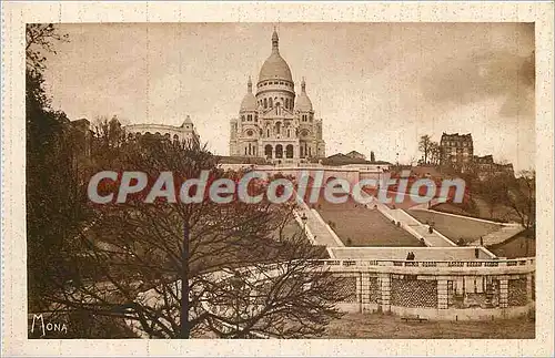 Cartes postales Les Petits Tableaux de Paris La Basilique du Sacre Coeur a Montmartre Oeuvre de L Magne