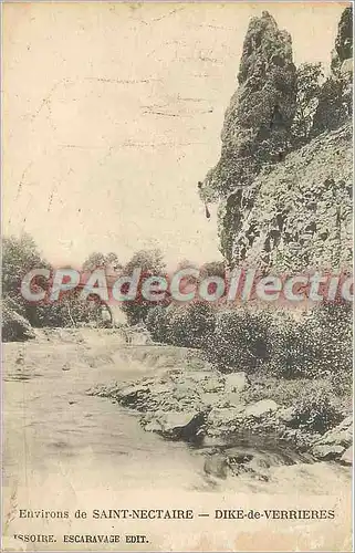 Cartes postales Env de Saint Nectaire Dike de Verrieres