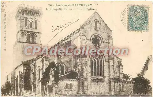 Cartes postales Env de Parthenay La chapelle St Lazaire l'Eglise