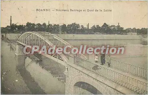 Cartes postales Roanne Nouveau Barrage et Quai de la Loire