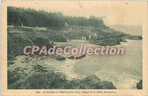 Ansichtskarte AK Le Clion sur Mer (Loire Inf) Plage de la Petite Birochere