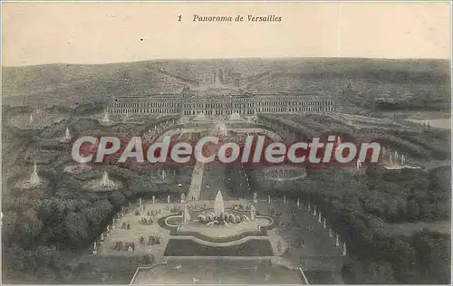 Cartes postales Panorama de Versailles