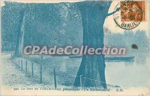 Cartes postales Bois de Vicennes pittoresque un