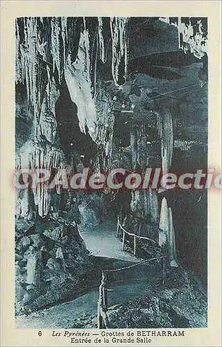 Ansichtskarte AK Pyrenees Grottes de Betharram Entree de la Grande Salle