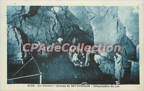 Ansichtskarte AK Pyrenees Grottes de Betharram Debarcadere du Lac