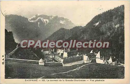 Ansichtskarte AK Dauphine Le couvent de la Grande Chartreuse Vue generale