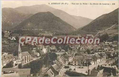 Cartes postales Arreau (H P) Vue sur la Ville la Neste du Louron