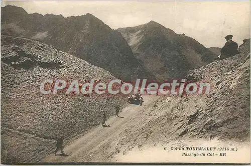 Ansichtskarte AK Col du Tourmalet (2114 m) Passage du Col