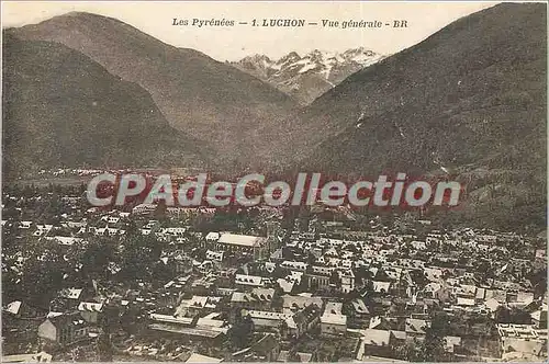 Cartes postales Les Pyrenees Luchon Vue generale