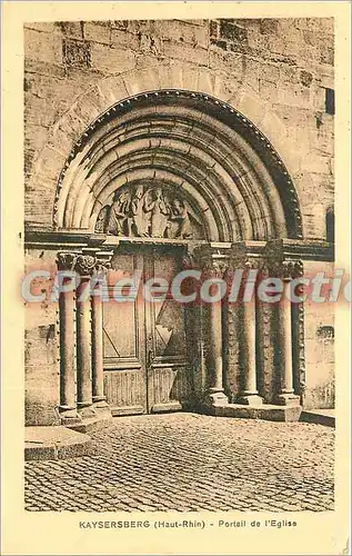 Cartes postales Kaysersberg (Haut Rhin) Portail de l'Eglise