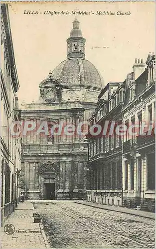 Cartes postales Lille L'Eglise de la Madeleine