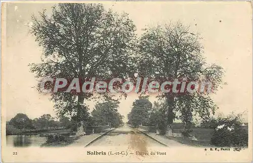 Cartes postales Salbris (L et C) Entree du Pont