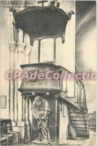 Ansichtskarte AK Salbris (Loir et Cher) L'Eglise la Chaire
