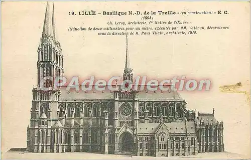 Cartes postales Lille Basilique N D de la Treille