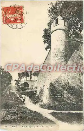Cartes postales Laon Les Remparts du Midi