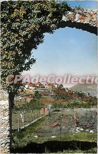 Cartes postales Levens (A M) alt 600 m vue a travers les Arcades