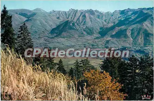 Cartes postales Le Lac du Sautet Corps La Salette et le Pic de l'Olan (3 563 m)