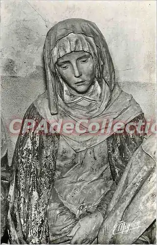 Cartes postales Chaource (Aube) Detail de la Mise au tombeau Une Sainte Femme